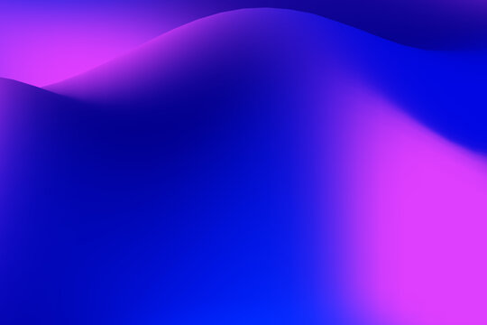 藍(lán)紫色漸變彎曲彌散背景