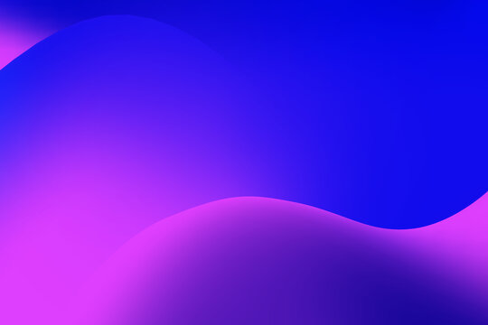 藍(lán)色紫色漸變曲線彌散背景