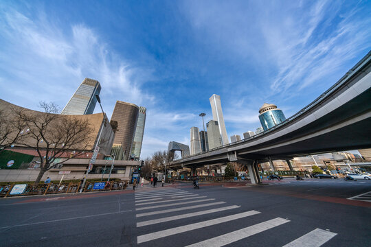 北京国贸商务建筑群