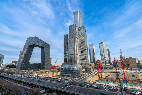 北京国贸商务建筑群