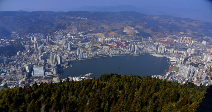 云南个旧市风景