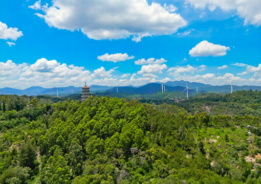 惠安科山公园莲花塔