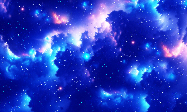 高清星空裝飾畫