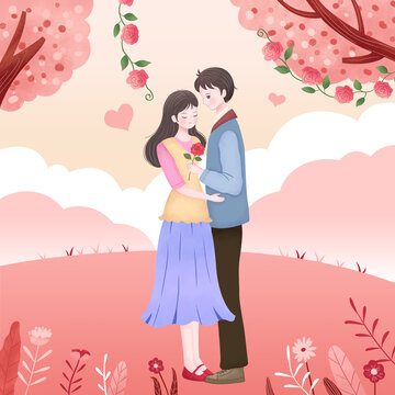 情人節(jié)插畫