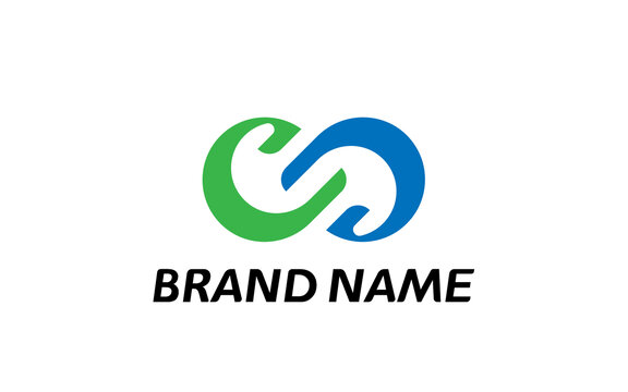 SG無(wú)限符號(hào)LOGO標(biāo)志設(shè)計(jì)