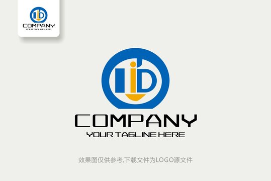 ID电子科技数码商务logo