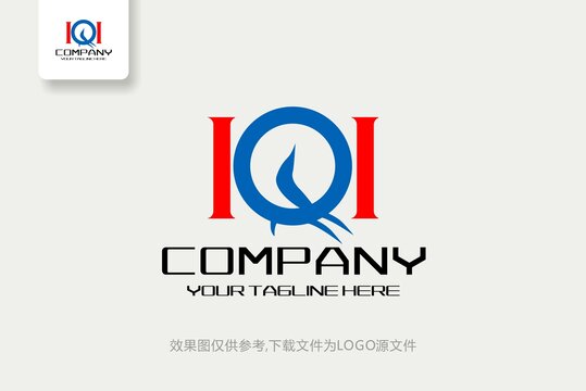 IQ科技电子IT机械logo