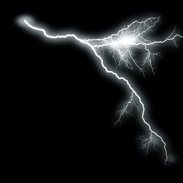 閃電素材