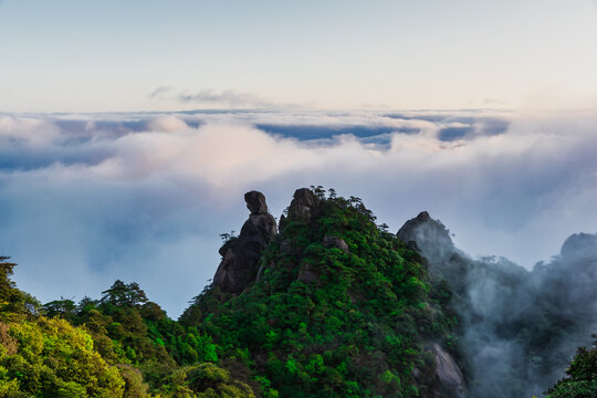 三清山云海风光