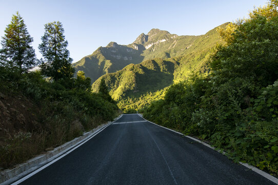 大瓦山风光