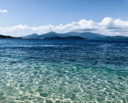 芽庄海平面