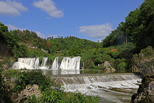 溪涧山水