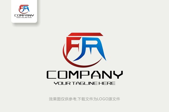 FR标志电子化工网站logo