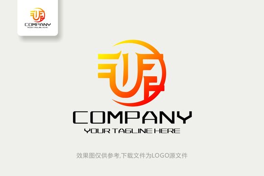 FU标志互联网科技logo