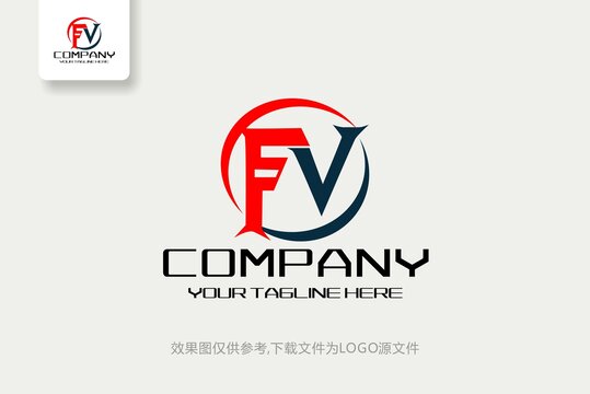 FV标志金融投资商贸logo