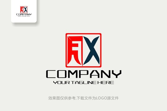 FX标志休闲娱乐字母logo