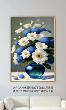 花卉油畫