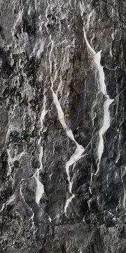 天然灰黑色岩石纹理