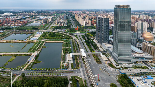 中国长春新区城市景观