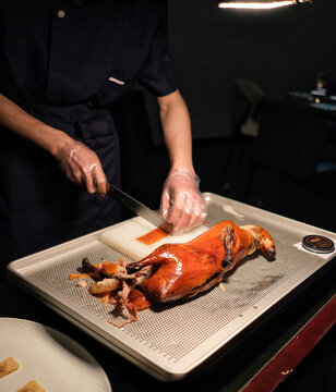 片北京烤鸭