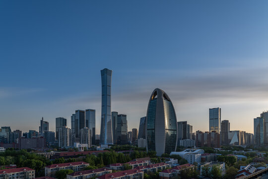 北京国贸cbd全景