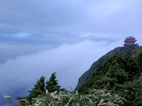 峨眉山万佛顶