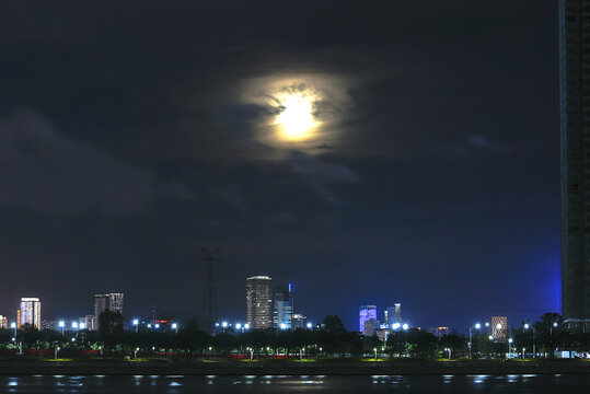 厦门海沧湖夜景