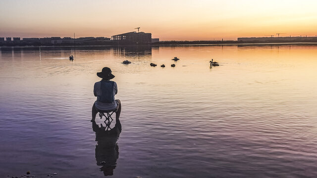 唯美夕阳