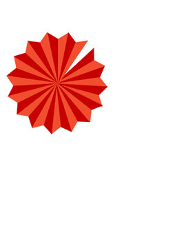 中國風扇形背景素材