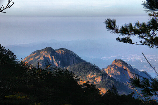 黄山远山仙境奇观