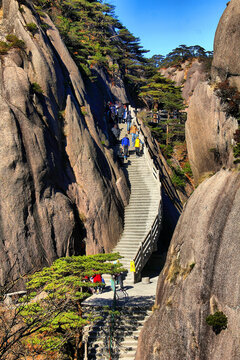 黄山登山道