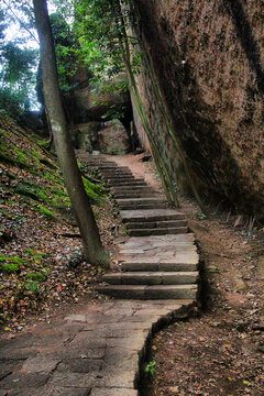 武夷山登山道