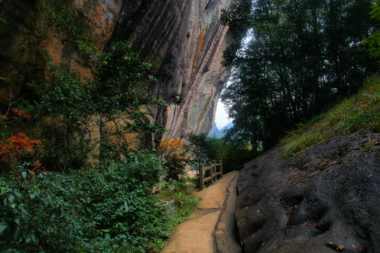 武夷山风景区丹霞地貌