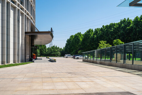 寿光现代建筑街景