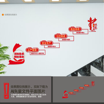 消防局樓梯間文化墻