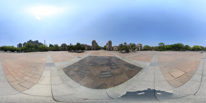 复旦江湾大门360全景