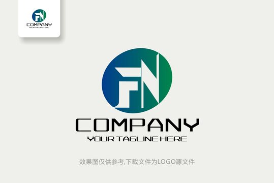 FN标志FN字母logo