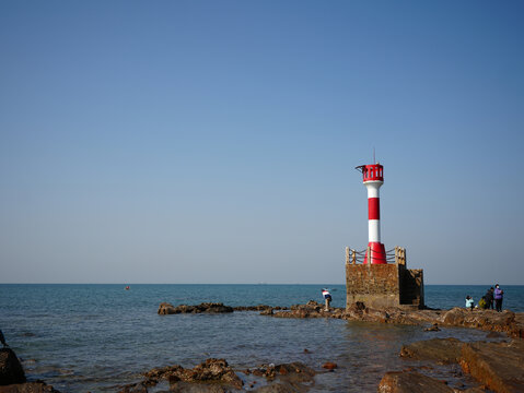 北海银滩灯塔