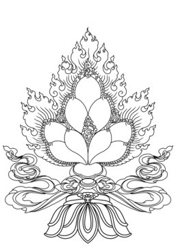 摩尼寶線稿