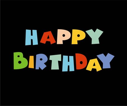 生日快樂字體