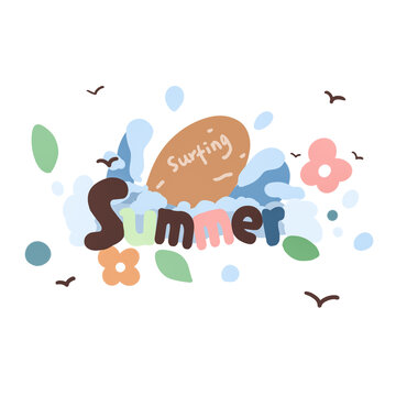 summer夏天元素