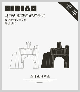 馬來西亞圣地亞哥城堡