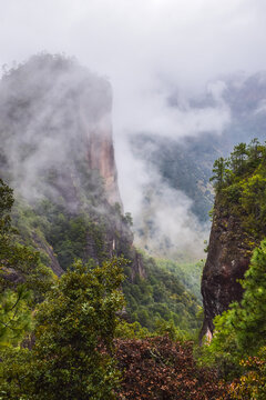 云南丽江老君山风光