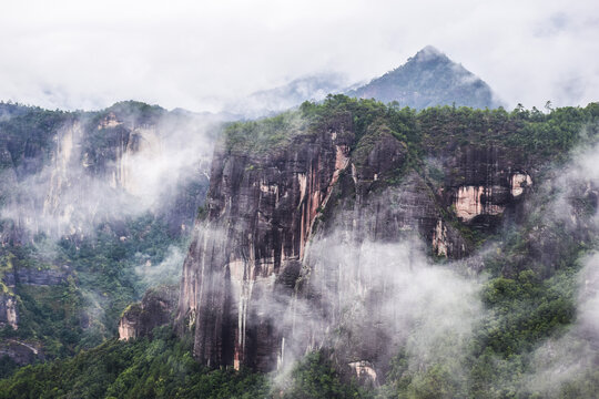 云南丽江老君山风光