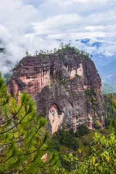 云南丽江老君山风光