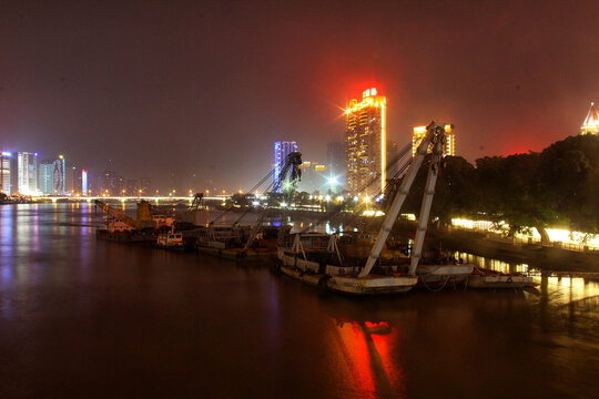 福州闽江夜景