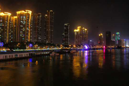 福州闽江夜景