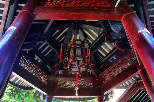 中式亭子穹顶