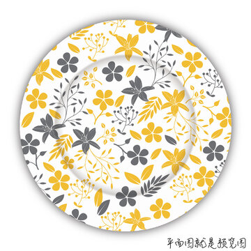 餐具花面