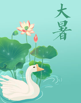 大暑國(guó)風(fēng)荷花